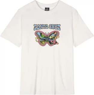 Koszulki i topy damskie - t-shirt damski SANTA CRUZ GALACTIC BUTTERFLY TEE Optic White - grafika 1