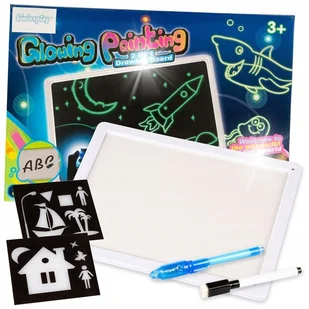 TABLET GRAFICZNY DO RYSOWANIA MALOWANIE ŚWIATŁEM - Tablice dla dzieci - miniaturka - grafika 1