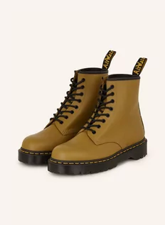 Botki damskie - Dr. Martens Botki Sznurowane 1460 Bex gelb - grafika 1