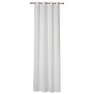 Firany - Firana na przelotkach kółkach 140x260 cm biała Aves SPLENDID - miniaturka - grafika 1