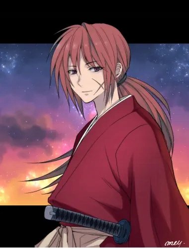 Plakat Anime Rurouni Kenshin RUKE_028 A1+ (custom)