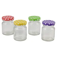 Pojemniki kuchenne - Słoik słoiczek 90 ml szklany z wieczkiem komplet 12 sztuk - miniaturka - grafika 1