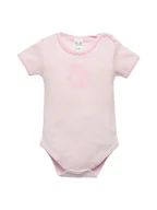 Body dla niemowląt - Niemowlęce body miś różowe Olimpias r.80 - miniaturka - grafika 1