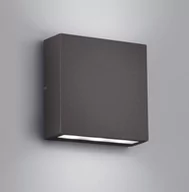 Lampy ścienne - Trio Leuchten Nowoczesny kinkiet zewnętrzny kwadrat antracyt zawiera LED - Thames - miniaturka - grafika 1