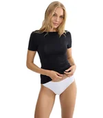 Koszulki i topy damskie - Koszulka damska z krótkim rękawem Triumph Beauty Layers Top SSL X-L - miniaturka - grafika 1