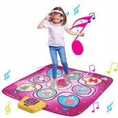 Maty edukacyjne - POMYSŁY NA PREZENT DLA 3-10 LATKI INTERAKTYWNA MUZYCZNA MATA DO TAŃCZENIA TAŃCA ŚWIATŁA - miniaturka - grafika 1