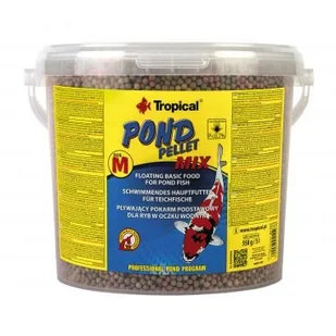Tropical Pond Pellet Mix Size M pokarm o niskiej zawartości fosforu 5l/550g - Pokarm dla ryb - miniaturka - grafika 2