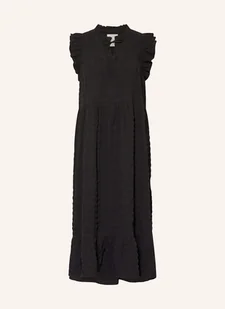 Part Two Sukienka Gimalinapw Z Falbankami schwarz - Sukienki - miniaturka - grafika 1