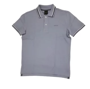 Koszulki męskie - Geox Męska koszulka polo M (DE), Faded Denim, XXL, Faded Denim, XXL - grafika 1