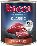 Mokra karma dla psów - Rocco 19 + 5 gratis! Classic 24 x 800 g Wołowina z jagnięciną - miniaturka - grafika 1