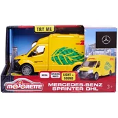 Samochody i pojazdy dla dzieci - MAJORETTE Mercedes Benz DHL 12,5 cm 374-2000 - miniaturka - grafika 1