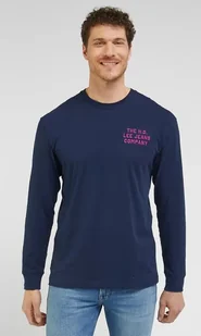 Męski longsleeve Lee RELAXED LS TEE L - Bluzy męskie - miniaturka - grafika 1