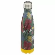 Shakery i bidony sportowe - Butelka termiczna Iso Floral czerwone - miniaturka - grafika 1