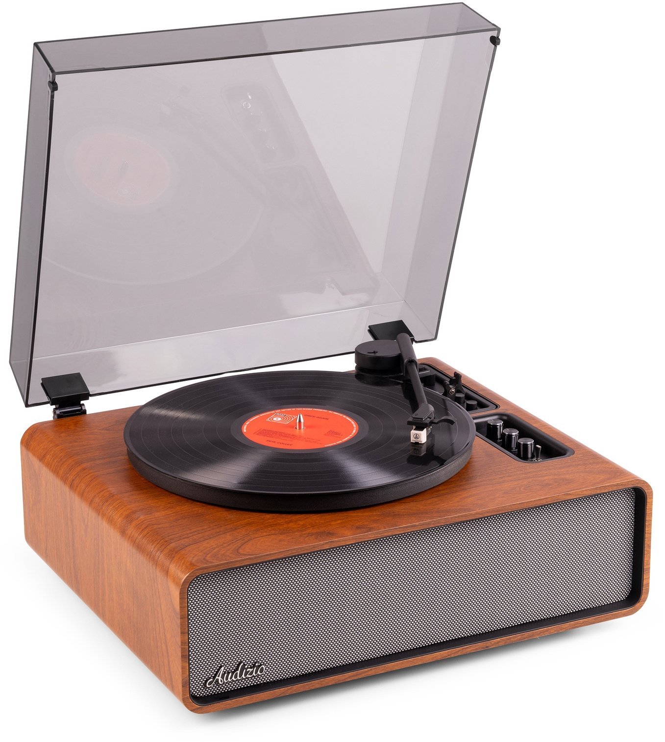 Audizio Gramofon HIFI BT Laredo ciemnobrązowy one size