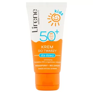 Lirene Lirene Kids krem do twarzy dla dzieci spf50+ 50ml - Kremy do twarzy z filtrem - miniaturka - grafika 1