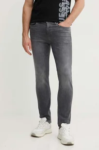 Pepe Jeans jeansy SLIM JEANS męskie kolor szary PM207388UH9 - Spodnie męskie - miniaturka - grafika 1