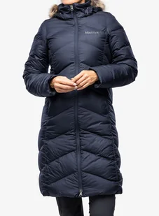 Płaszcz puchowy damski Marmot Montreaux Coat - midnight navy - Kurtki męskie - miniaturka - grafika 1