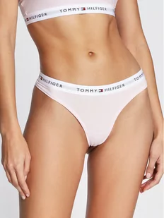 Tommy Hilfiger Stringi UW0UW03835 Różowy - Majtki damskie - miniaturka - grafika 1