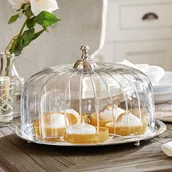 Pudła i pojemniki do przechowywania - Patera na ciasto Allaire - miniaturka - grafika 1