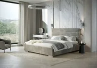 Łóżka - Łóżko Quaddro Full Silver - miniaturka - grafika 1