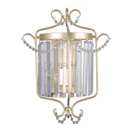Lampy ścienne - Italux Rinaldo kinkiet 1-punktowy złoty WL-33057-1-CH.G - miniaturka - grafika 1