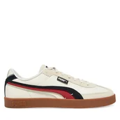 Sneakersy męskie - Sneakersy Puma Puma Club II Era 400388 01 Beżowy - miniaturka - grafika 1