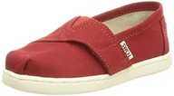 Espadryle damskie - TOMS Unisex Baby Alpargata Espadryle, czerwony, 21 EU - miniaturka - grafika 1