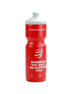 COMPRESSPORT bidon CYCLING BOTTLE red 750ml - Akcesoria rowerowe - miniaturka - grafika 2