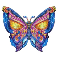Puzzle - Puzzle Drewniane Gwiezdny Motyl XL - miniaturka - grafika 1