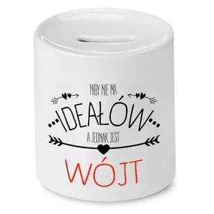 SKARBONKA PREZENT DLA WÓJTA NIBY NIE MA IDEAŁÓW z Nadrukiem ze Zdjęciem + Opakowanie na prezent (wzór 01) - Skarbonki SKARBONKA PREZENT DLA WÓJTA NIBY NIE MA IDEAŁÓW z Nadrukiem ze Zdjęciem + Opakowanie na prezent (wzór 01) - Skarbonki - miniaturka - grafika 1