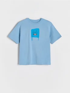 Reserved - T-shirt z nadrukiem - jasnoniebieski - Koszulki dla chłopców - miniaturka - grafika 1