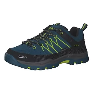 CMP Kids Rigel Low Trekkingowe buty Wp męskie buty trekkingowe i turystyczne, Deep Lake Acido, 29 EU - Buty dla chłopców - miniaturka - grafika 1