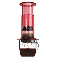 Zaparzacze i kawiarki - Zaparzacz AEROPRESS Clear Czerwony | Bezpłatny transport - miniaturka - grafika 1