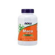 Zdrowa żywność - NOW Maca 500mg - 250vcaps. - miniaturka - grafika 1