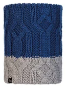 Apaszki i szaliki damskie - Buff Szal-koło w kolorze granatowo-szarym - miniaturka - grafika 1