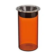 Pojemniki kuchenne - Hario Colors Canister Pojemnik szklany bursztynowy 400 ml - miniaturka - grafika 1