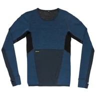 Koszulki sportowe męskie - Męska koszulka Devold Tuvegga Merino Shirt Man Rozmiar: M / Kolor: ciemnoniebieski - miniaturka - grafika 1