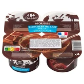 Desery mleczne - Carrefour Classic Deser mleczny z czekoladą mleczną 240 g (4 x 60 g) - miniaturka - grafika 1