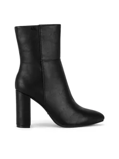 MEXX Botki MI001714543W Czarny - Botki damskie - miniaturka - grafika 1
