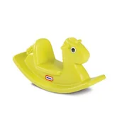 Leżaczki i huśtawki - Koń na biegunach żółty Little Tikes - miniaturka - grafika 1