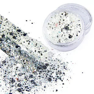Bling Bling Efekt Pyłek Brokat Manicure 1 Gram 01 - Ozdoby do paznokci - miniaturka - grafika 1