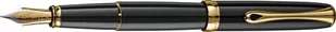 Diplomat d40203023 Excellence A2 fountain Pen ze stali z delikatnej koronki, schwarzlack/złote obramowanie D40203023 - Pióra kulkowe - miniaturka - grafika 1