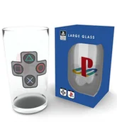 Szklanki - Szklanka PLAYSTATION, Buttons, 400ml - miniaturka - grafika 1