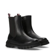 Botki damskie - Botki Tommy Hilfiger Bootie Black T3A5-33058-1355999-999 - miniaturka - grafika 1