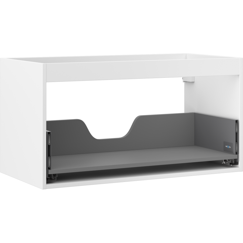 Mexen Box-A korpus szafki podumywalkowej 90 cm, 1 szuflada, biały mat - 91AX0-0900-470-1-01