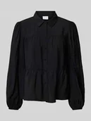 Bluzki damskie - Bluzka o kroju relaxed fit z efektem stopniowania model ‘MARLOT MALI’ - miniaturka - grafika 1