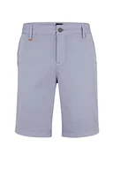 Spodenki damskie - BOSS Męskie szorty Schino-Slim ST Flat Packed, Light/Pastel Purple538, 42, Light/Pastel Purple538, 42 - miniaturka - grafika 1