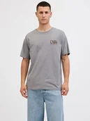 Koszulki męskie - Jack & Jones Koszulka "Jjgeplas" w kolorze szarym - miniaturka - grafika 1