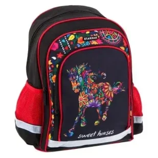 Plecak szkolny Horses - Plecaki szkolne i tornistry - miniaturka - grafika 1