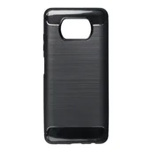 Etui i futerały do telefonów - Forcell Futerał CARBON do XIAOMI POCO X3 czarny - miniaturka - grafika 1
